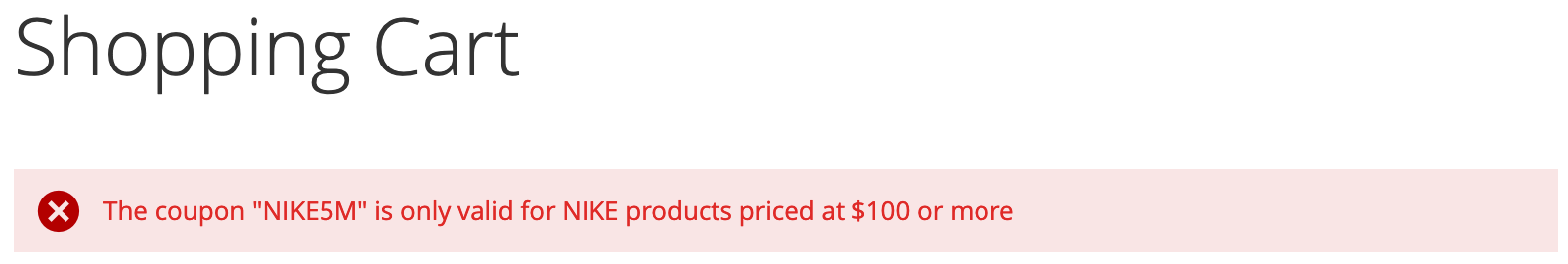 magento 2 custom coupon message
