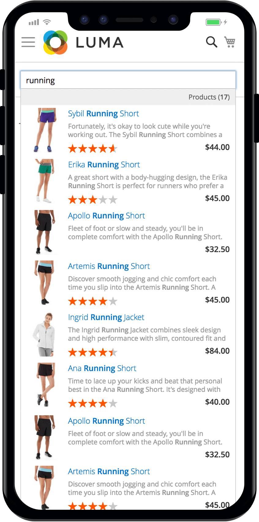 Magento 2 Elasticsearch autocomplete on mobile