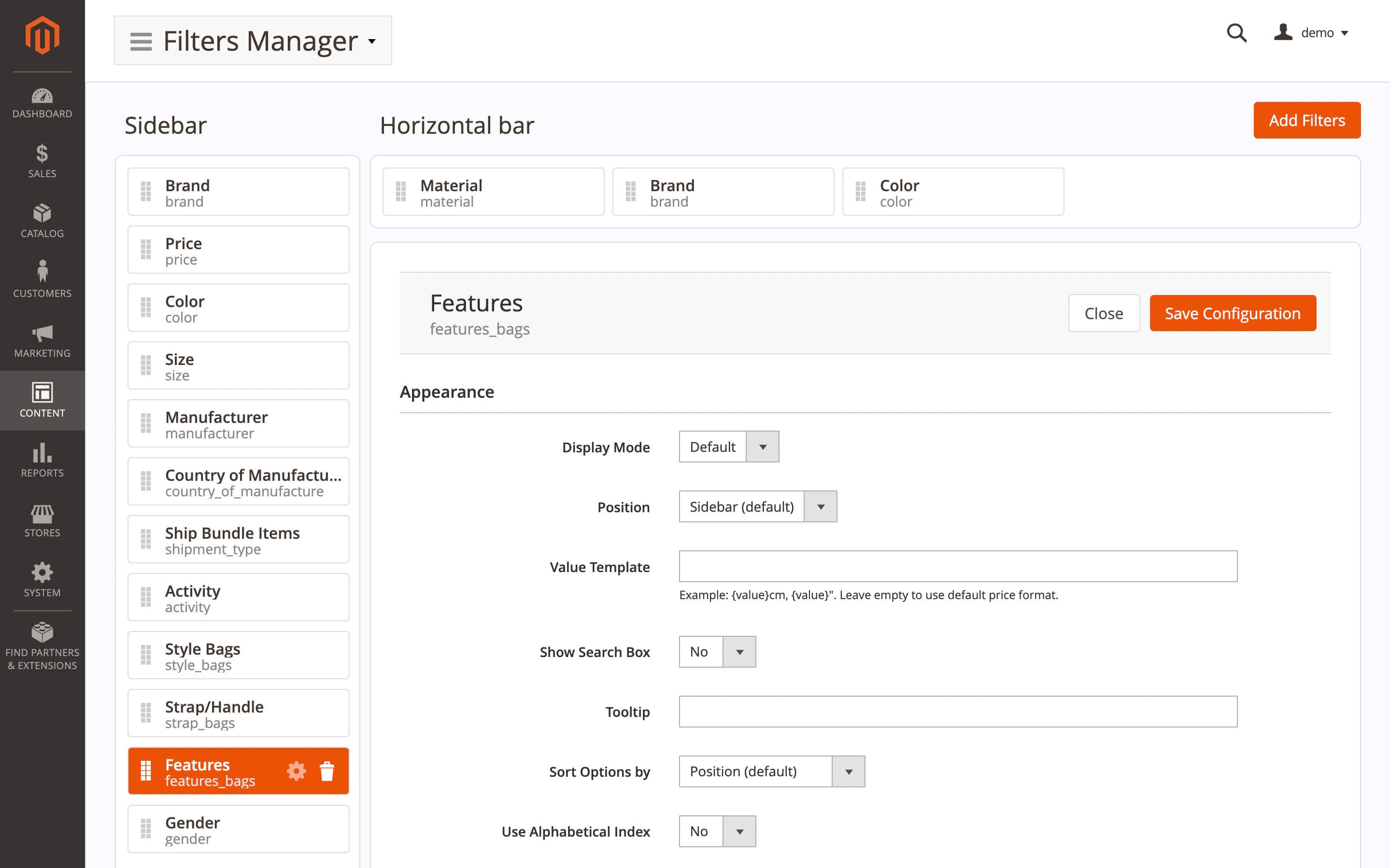Mirasvit Filters Manager