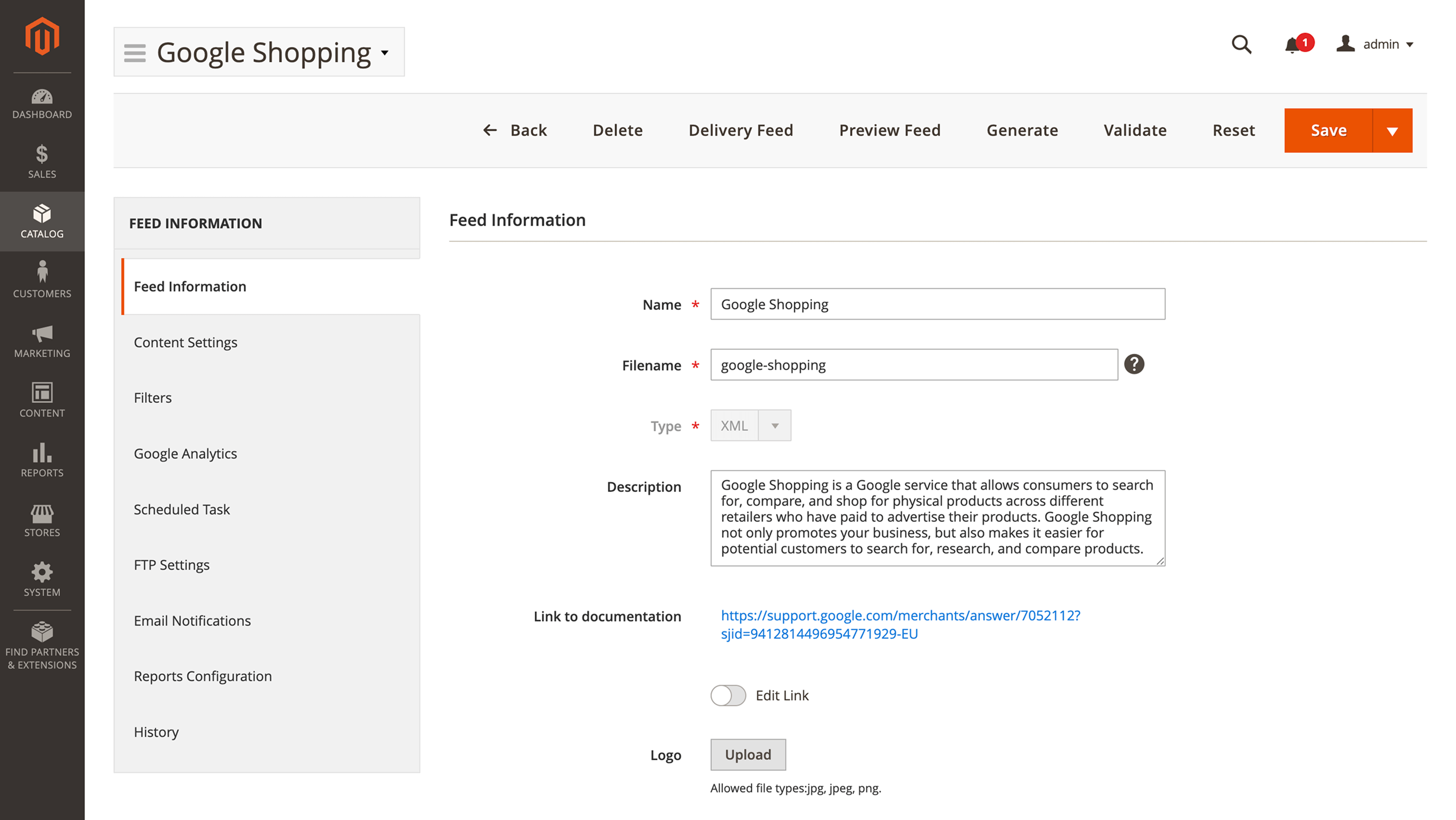 Feed Detail in magento 2 module Feed Detail