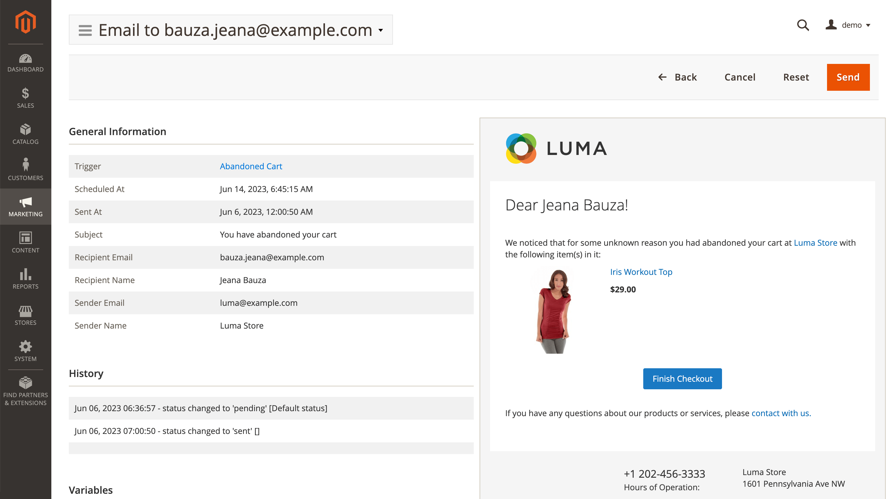Email Queue