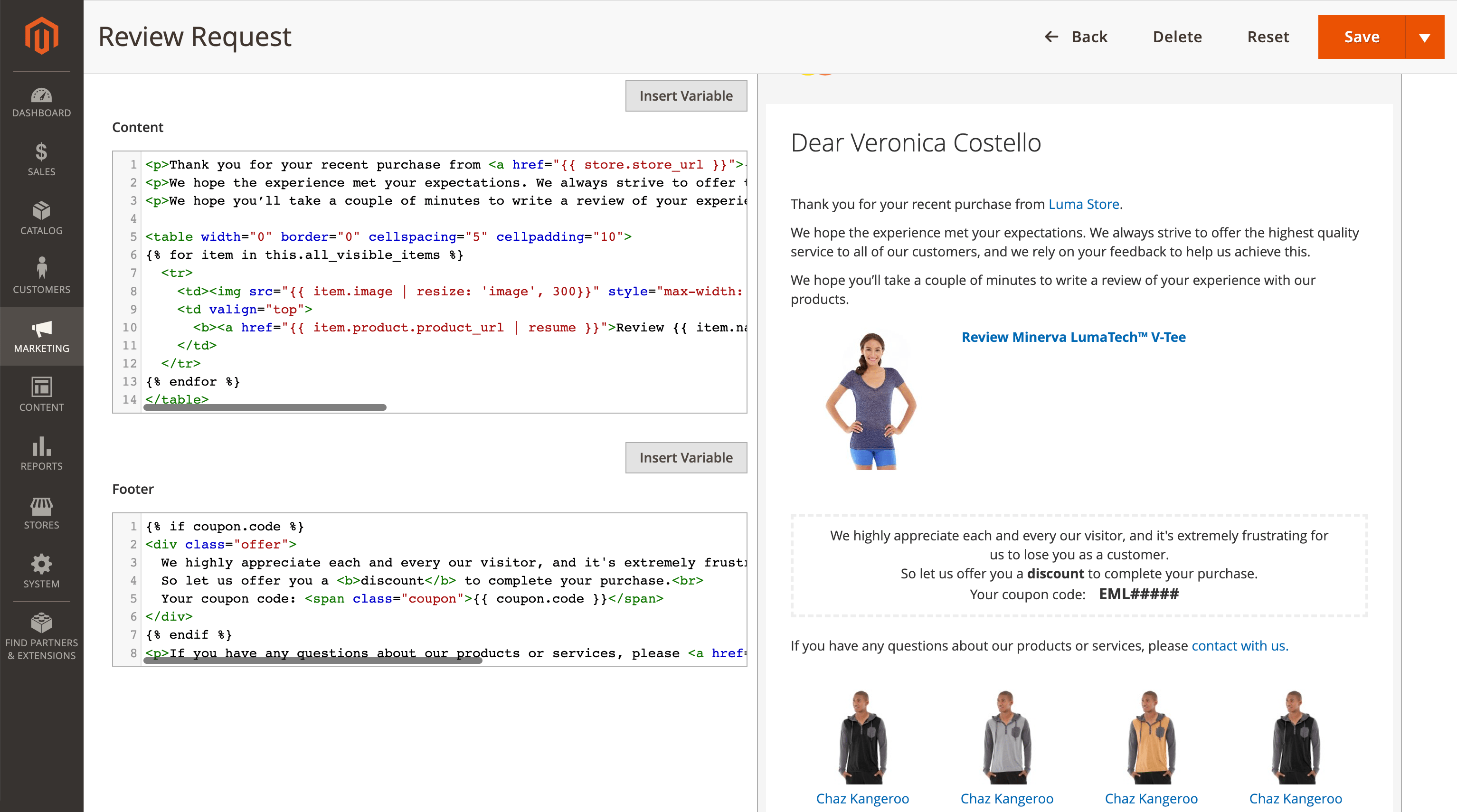 Email Template