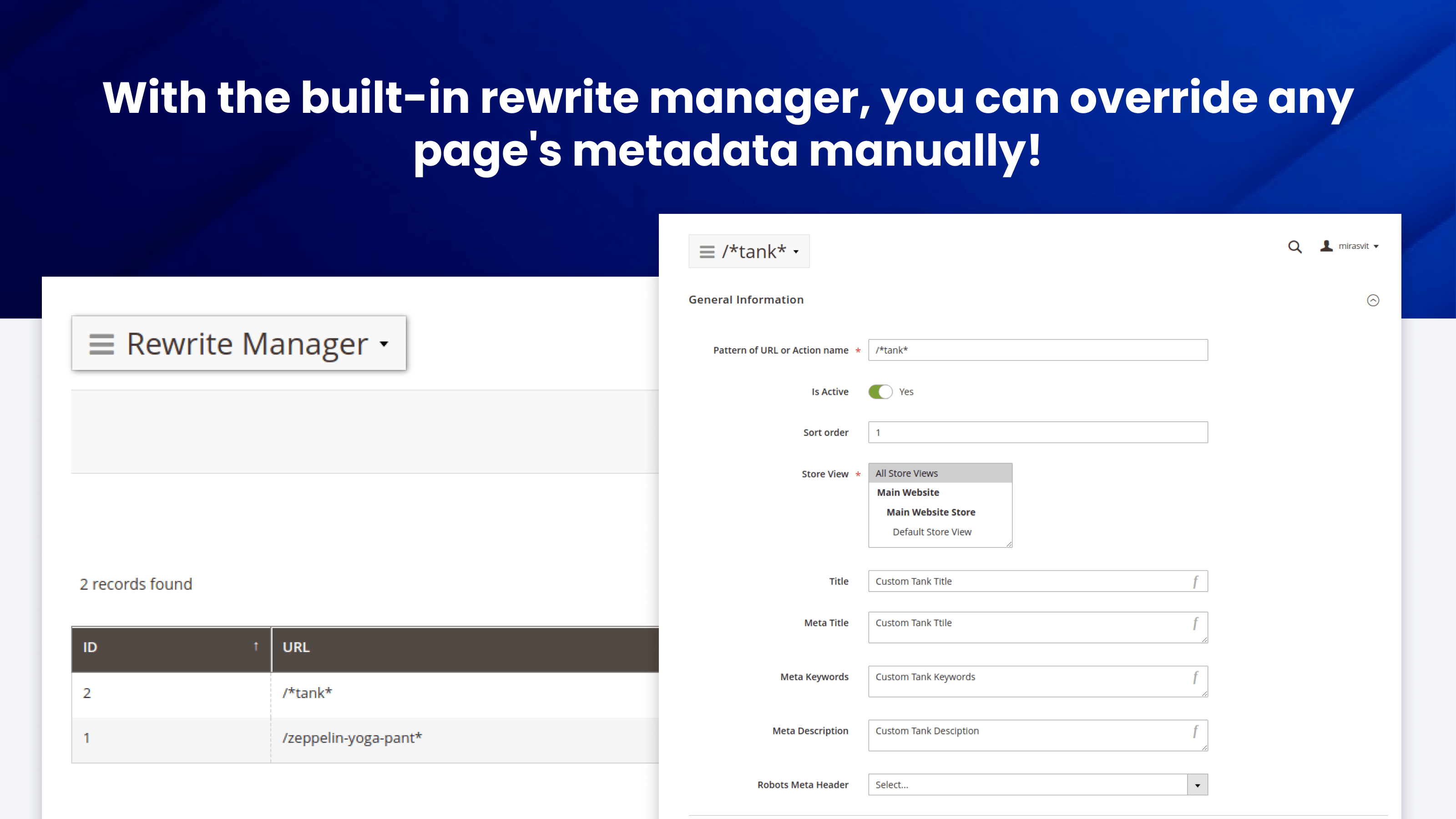 Redirects